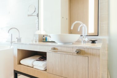 Güzel lüks lavabo dekorasyon