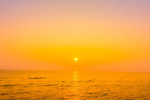 Sunset and sea background — Stock Photo, Image