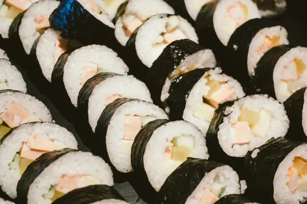 Sushi japoński styl żywności — Zdjęcie stockowe