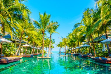 güzel lüks Yüzme Havuzu