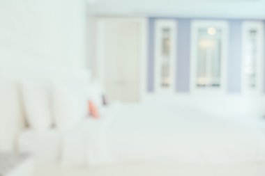 lüks yatak odası iç bulanıklık