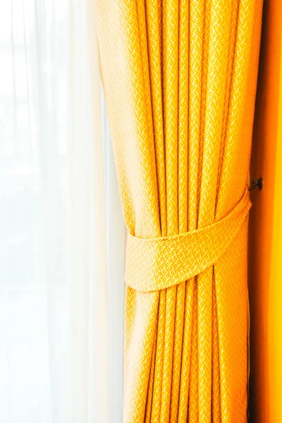 Curtain windows decoration — Stock Photo, Image