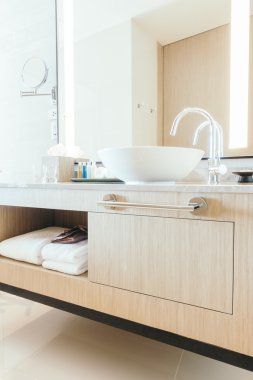 Güzel lüks lavabo dekorasyon