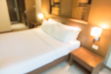 lüks yatak odası iç bulanıklık