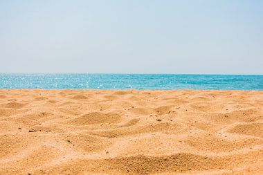 Güzel sahil ve deniz