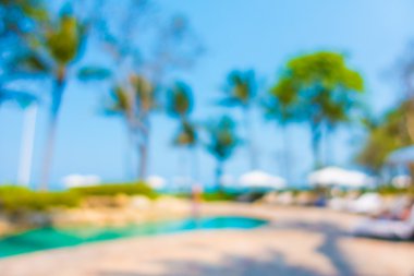 hotel resort yüzme havuzunda bulanıklık