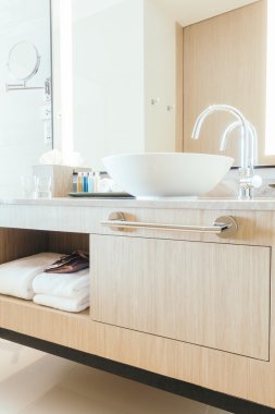 Güzel lüks lavabo dekorasyon