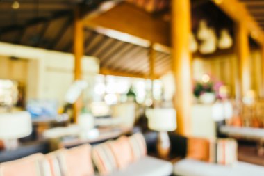 Otel lobisinde bulanıklık