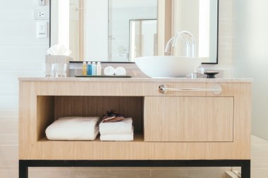 Güzel lüks lavabo dekorasyon