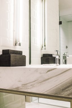 Güzel lüks lavabo dekorasyon