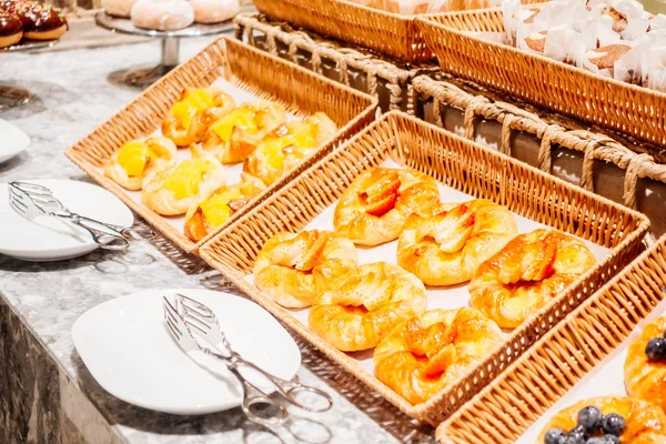 Delicioso pan para el desayuno — Foto de Stock