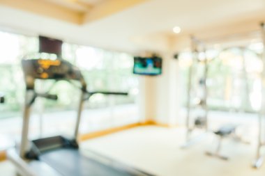 Fitness ve spor salonu oda iç bulanıklık