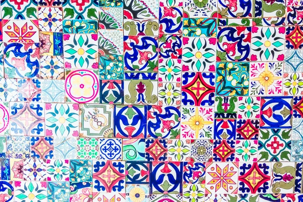 Morocco mosaic tiles textures — Stock Photo, Image