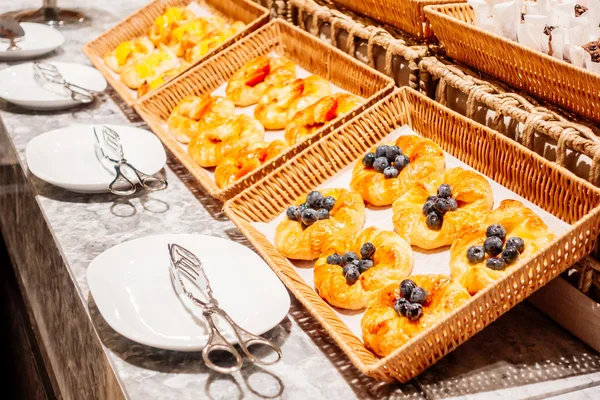 Delicioso pan para el desayuno — Foto de Stock