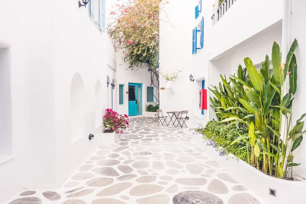 Prachtige architectuur met santorini en Griekenland stijl — Stockfoto