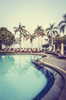 Güzel lüks Açık Yüzme Havuzu