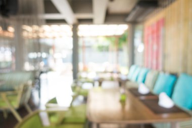 lüks Restoran iç bulanıklık