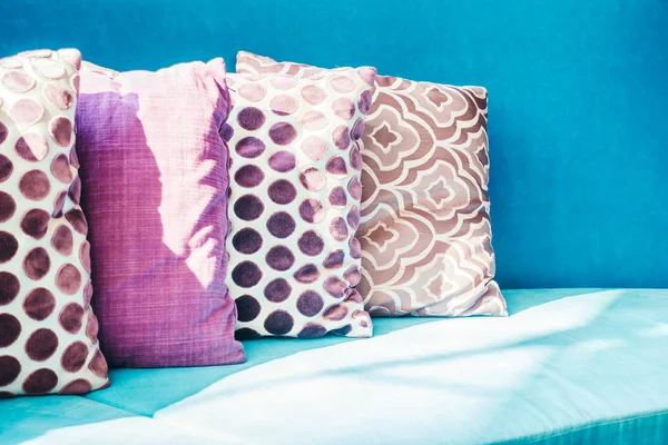 ソファの装飾枕 — ストック写真