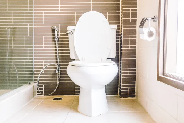 Tuvalet koltuk dekorasyon — Stok fotoğraf