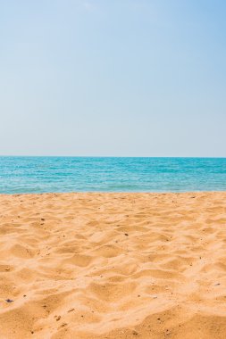 Güzel sahil ve deniz