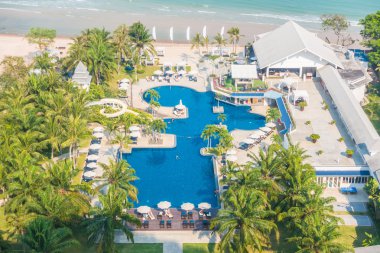 Üst görünüm Yüzme Havuzu