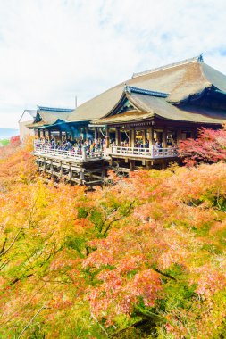 Kiyomizu tapınağında güzel mimari