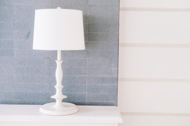 Oturma odasında ışık lamba dekorasyon