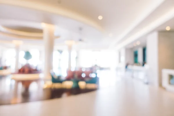Blur hotel lobby interior — Stock Photo, Image