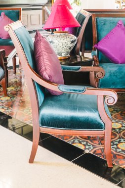 Yastıklar kanepe ve sandalye