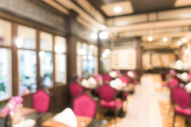 lüks Restoran iç bulanıklık