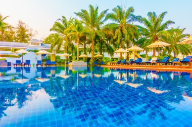 Güzel lüks Açık Yüzme Havuzu