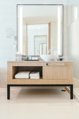 Güzel lüks lavabo dekorasyon