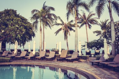 Güzel lüks Açık Yüzme Havuzu