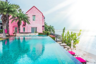 güzel lüks Yüzme Havuzu