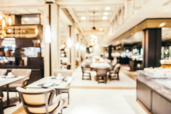 Rozmycie piękne luksusowe wnętrze restauracji — Zdjęcie stockowe
