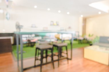 Otel lobisinde ve Restoran bulanıklık iç