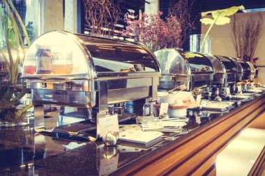 Açık büfe kahvaltı için catering