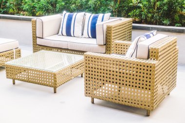 Kanepe yastık ve sandalye