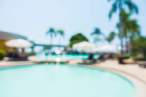 Desenfoque piscina al aire libre — Foto de Stock