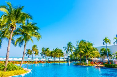 güzel lüks Yüzme Havuzu