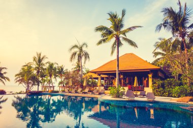 güzel lüks Yüzme Havuzu