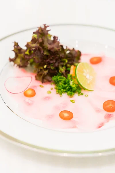 Pesce fresco Carpaccio — Foto Stock