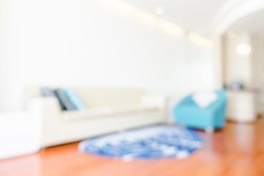 Oturma odası iç için arka plan bulanıklık