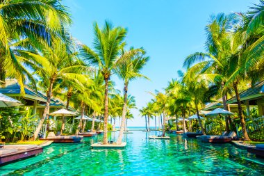 güzel lüks Yüzme Havuzu