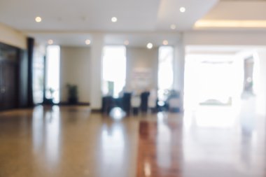 Otel lobisinde ve Restoran bulanıklık iç