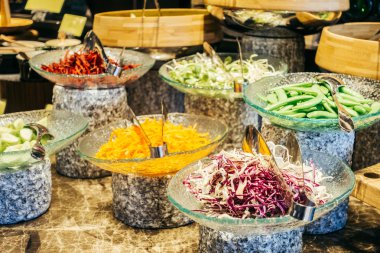 Açık büfe kahvaltı için catering