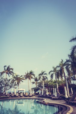 Güzel lüks Açık Yüzme Havuzu