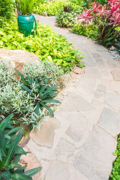 Дорога камней для прогулок
