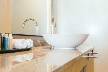 Güzel lüks lavabo dekorasyon