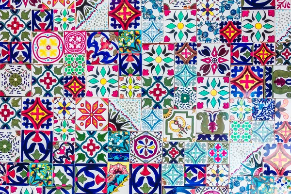 Morocco mosaic tiles textures — Stock Photo, Image